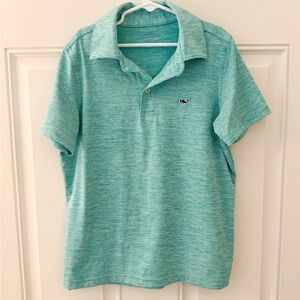 Vineyard Vines Aqua Polo Shirt